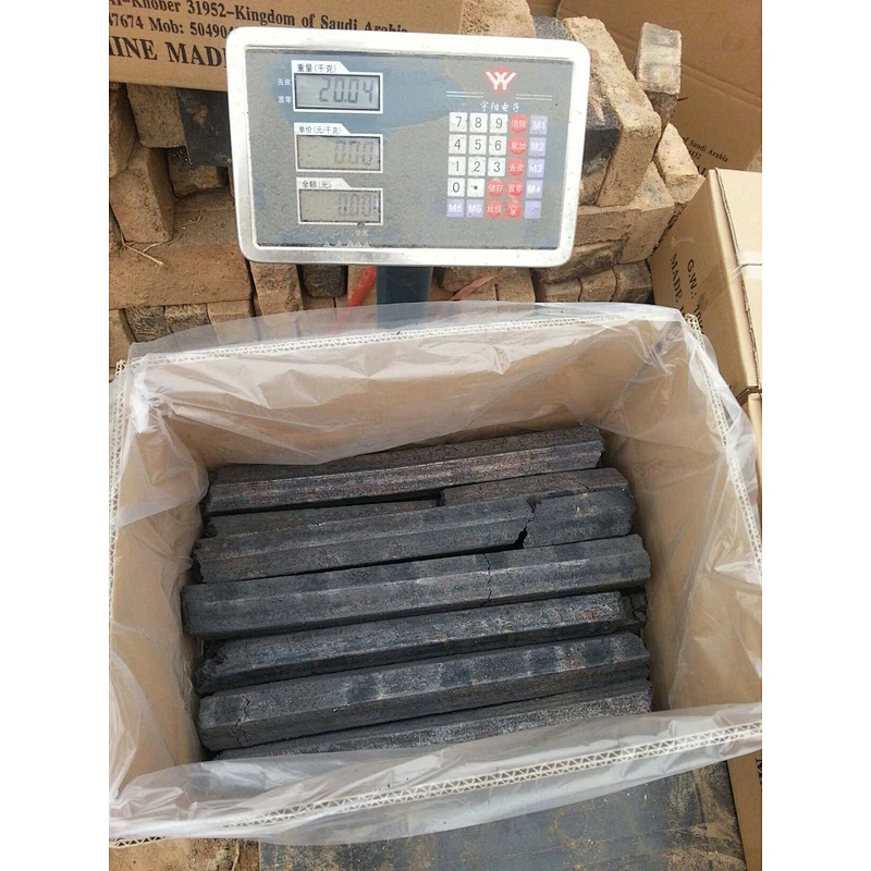 HQBQ0006 Hong Qiang Machine-made Hardwood Sawdust Hexagonal BBQ Charcoal Briquettes