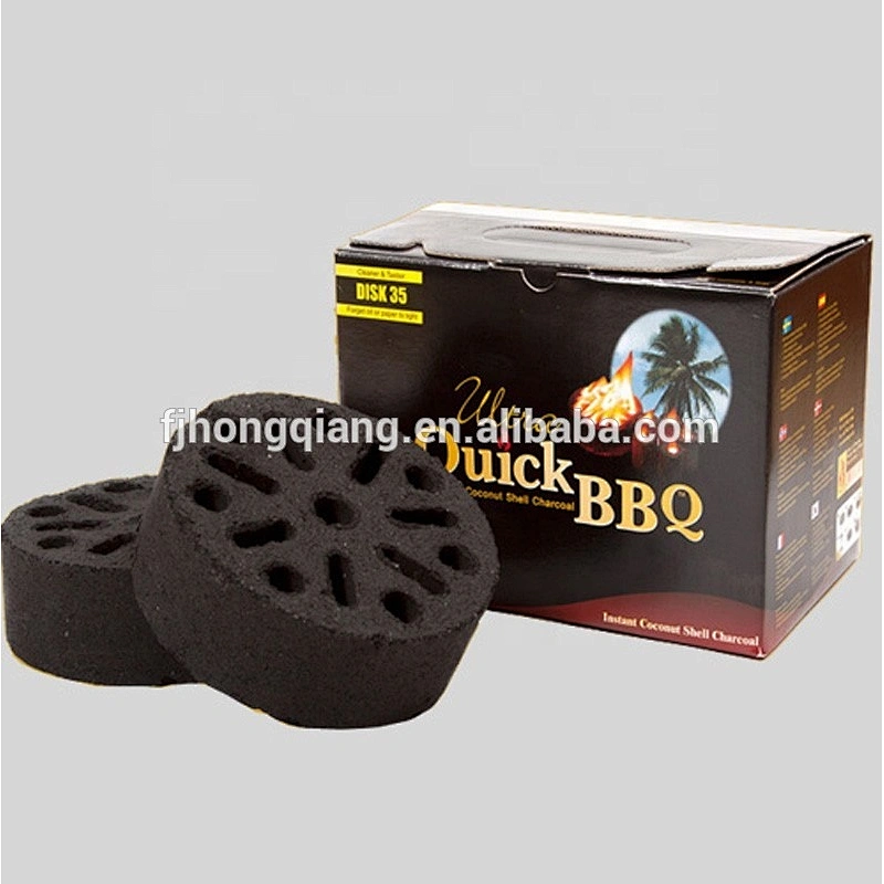 HongQiang Honeycomb Shape Quick Burn Barbecue Charcoal
