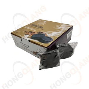 HQRM5030 HongQiang Insense coal Instant light coal for Shisha Round Charcoal