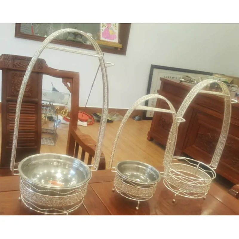 Hongqiang 2019 New High Quality Stainless Steel Hookah Charcoal Basket