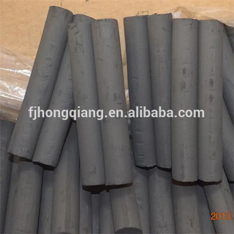 Bamboo charcoal sticks for shisha and barbeque
