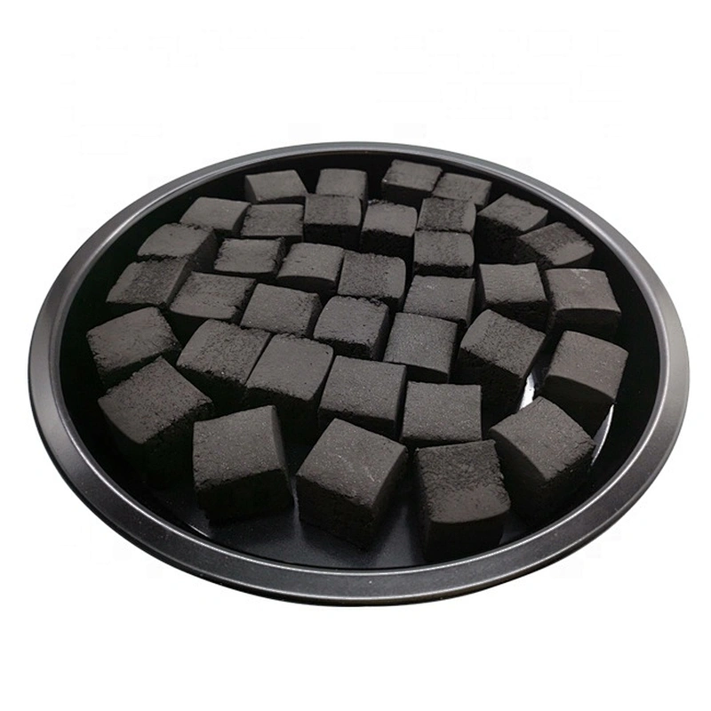 HQHC0025 HongQiang Hot selling coconut cube cocobrico coconut shell charcoal hookah