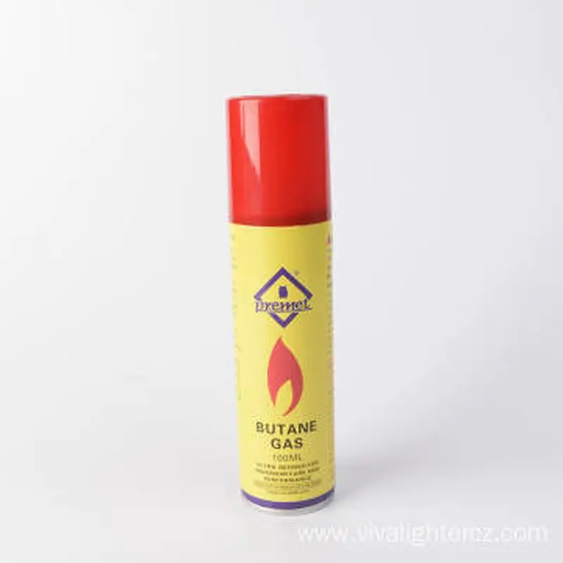 butane gas universal bottle and aerosol canister made