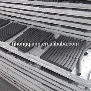 Bamboo charcoal sticks for shisha and barbeque