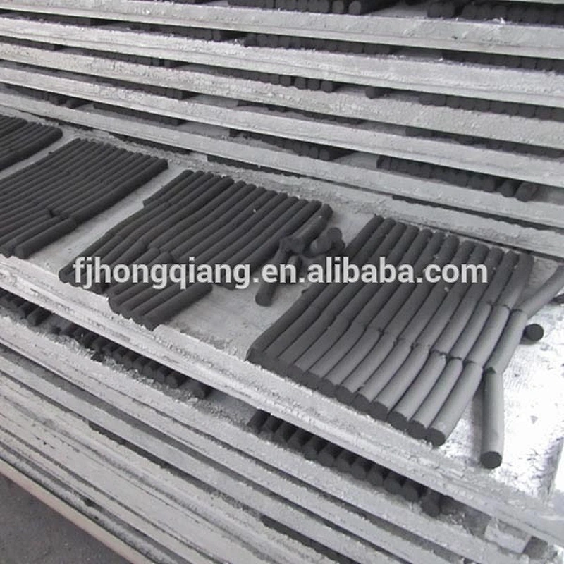 Bamboo charcoal sticks for shisha and barbeque