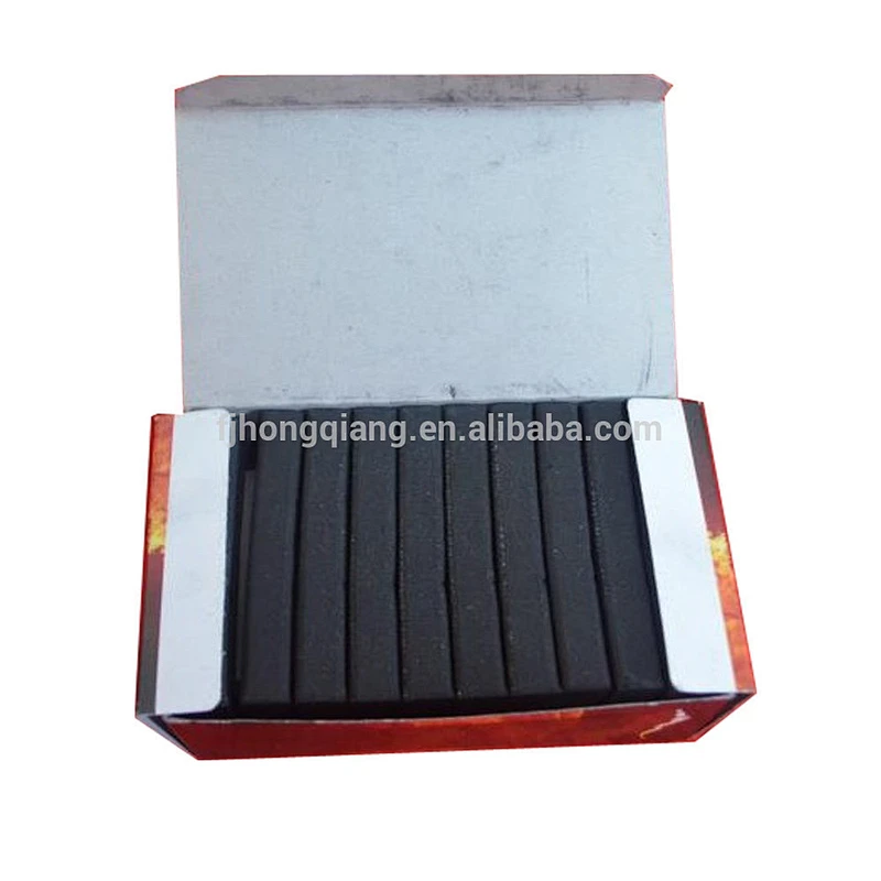 Hong Qiang high quality Sliver Hookah Charcoal for UAE and Saudi Arabia