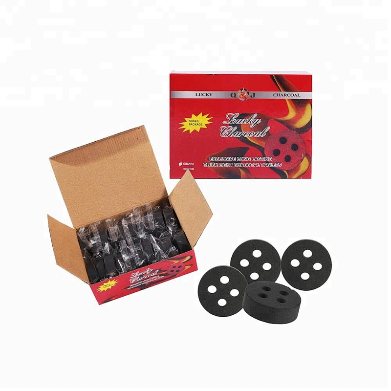HQRM5020 HongQiang New Kind Honeycomb Shape Briquette Shisha Charcoal Tablets