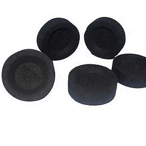 HQRM4080 HongQiang Top Quality Wholesale Smokeless Round Charcoal for Incense/Hookah 40mm