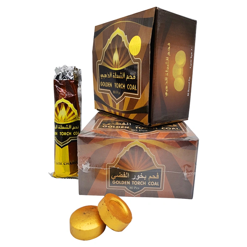 HQRM3380 Hongqiang wholesale hookah charcoal shisha high quality BBQ charcoal