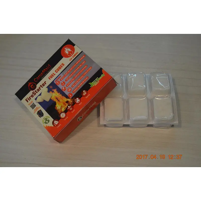 HongQiang high quality smokeless hexamine firelighter solid fuel