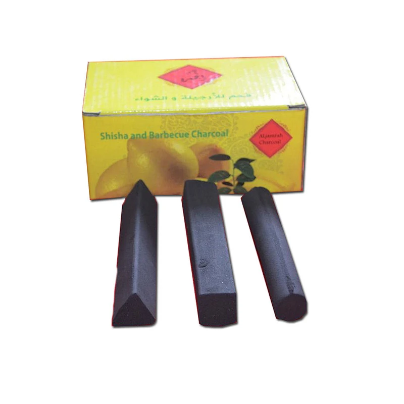 HongQiang Best Quality Bamboo Finger BBQ And Hookah Shisha Charcoal