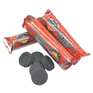 HQRM3301 HongQiang Instant Lighting Hookah Charcoal Barhook Charcoal Round Charcoal