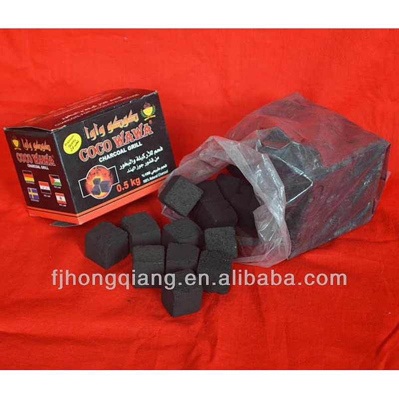 HongQiang Cube Coconut Shell Shisha Charcoal for Hookah