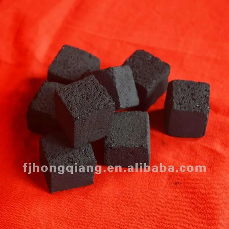 Hong Qiang cube bamboo magic coal for shisha