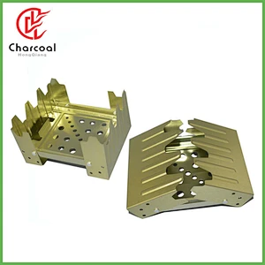 HQ high quality Outdoor Army Solid fuel Mini Folding Camping solid fuel stove