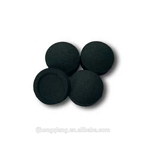 HQRM3301 HongQiang Instant Light Best Selling Pure Fruit Wood Round Charcoal for Shisha/Hookah