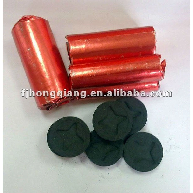 HQRH35120 HongQiang Church Incense Hookah Round Charcoal