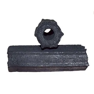 HongQiang high quality low ash hexagonal sawdust barbecue charcoal for Turkey