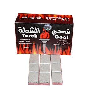 HongQiang China supplier smokeless bamboo hookah shisha silver charcoal
