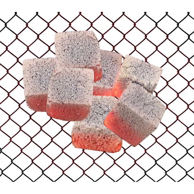 HQHC0025 HongQiang white ash cuba Coconut smokeless bbq charcoal