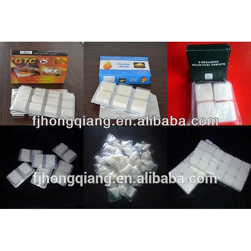 HQS-012 Hong Qiang low price hexamine solid fuel tablets for camping