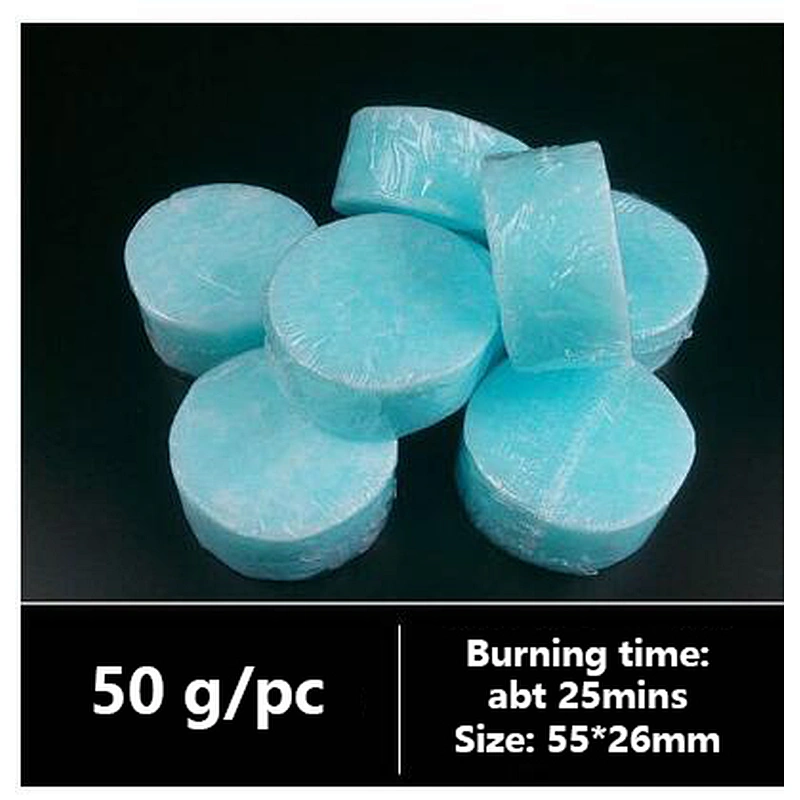 HQGF-04 Methanol Material Blue colour Solid Fuel fire lighter for Korea