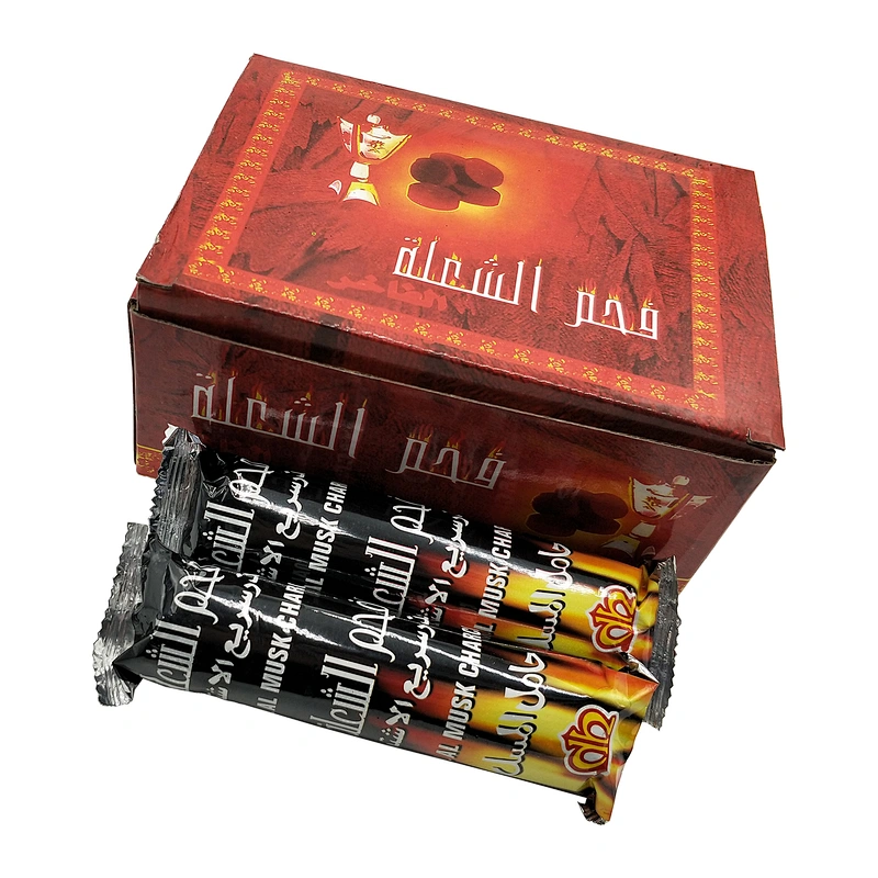 Hong qiang  High Quality Quick Lighting Charcoal Tablet for Hookah