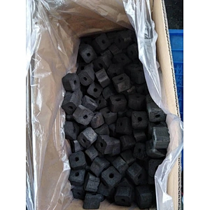 HQHC0025 Hongqiang Long Burning Time Bamboo Cutting Charcoal for Hookah