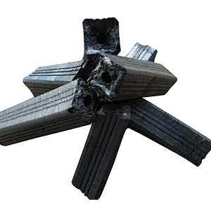 HQBQ0004 HongQiang High Quality  Long burning Square Bamboo Charcoal for BBQ