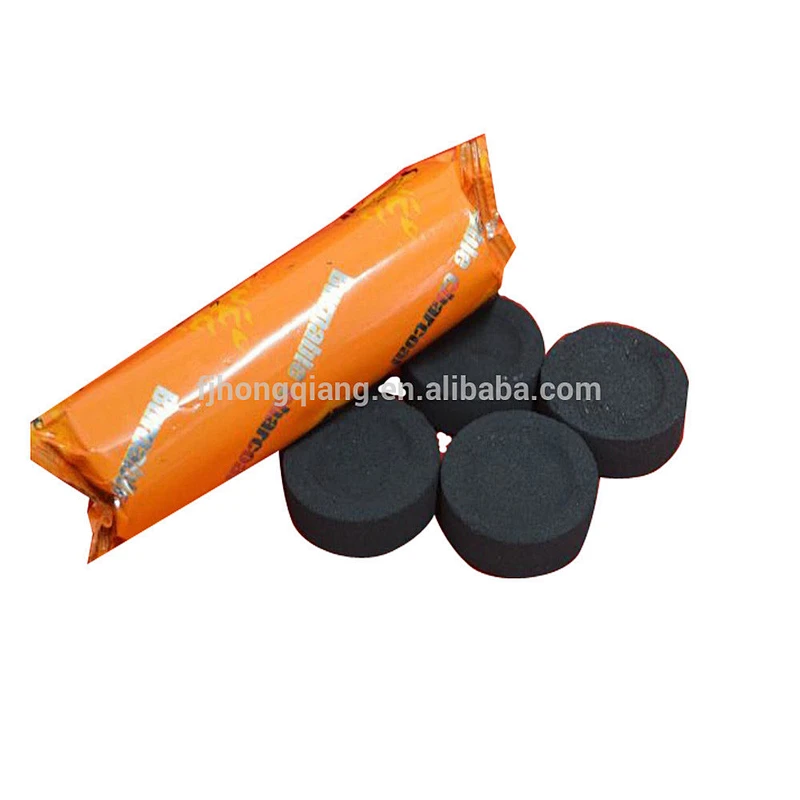 HongQiang Easy Light Round Hookah Shisha Charcoal