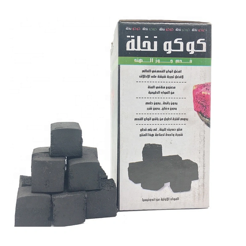 HQCH0025 Smokeless shisha cubic coal briquettes for Shisha/hookah