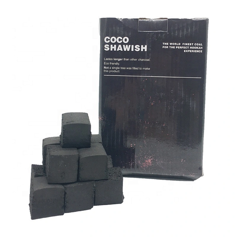 HQCH0025 Smokeless shisha cubic coal briquettes for Shisha/hookah