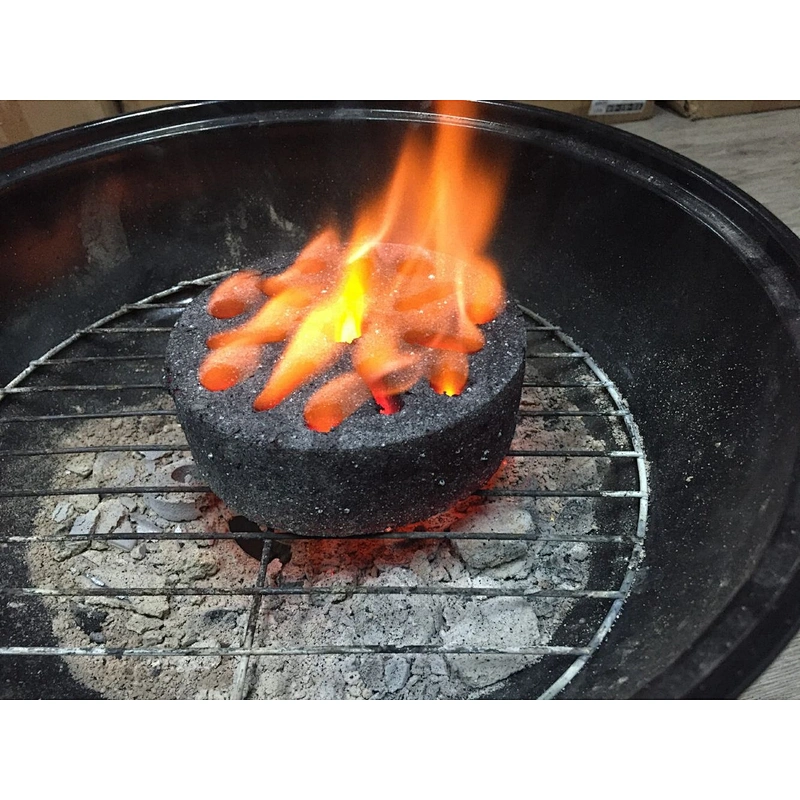 HQBQ0003 HongQiang honeycomb charcoal briquette round barbecue quick light BBQ charcoal