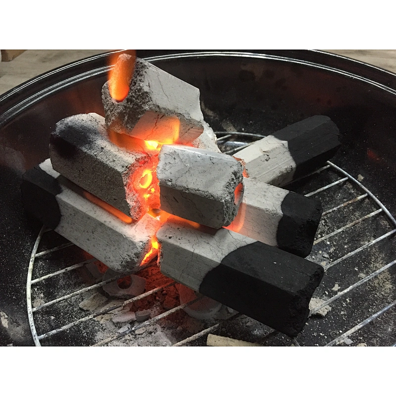 HQBQ0002 HongQiang Bamboo Powder Barbecue Coal Indoor Cooking Charcoal for Sale