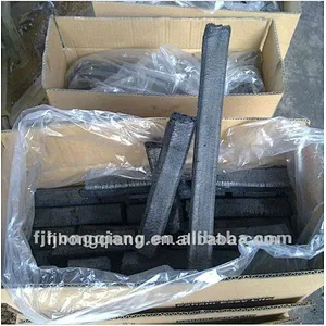 HongQiang High Calorific Value No-smoke No-taste Square Bamboo charcoal for BBQ