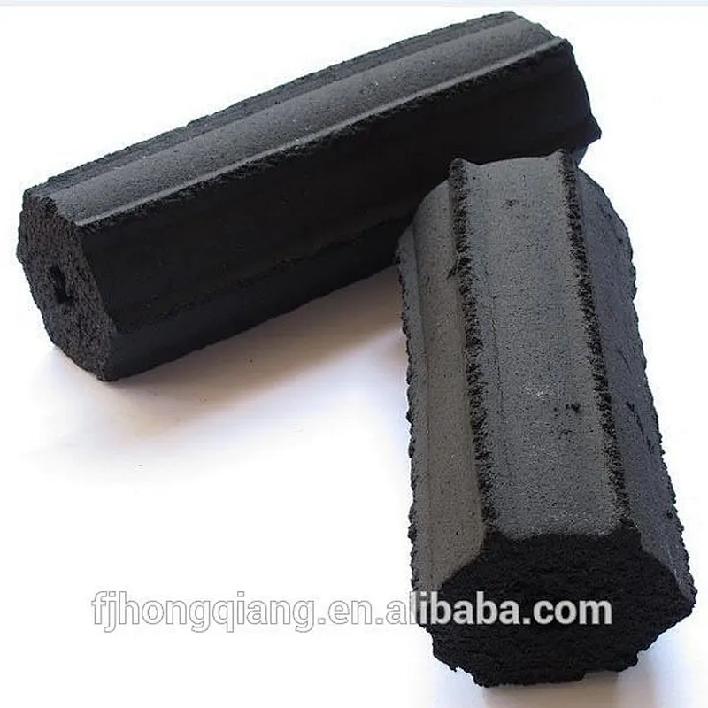 Hongqiang Eco-friendly Hexagonal Sawdust BBQ Charcoal
