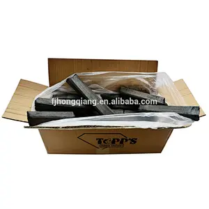 HongQiang Smokeless Square Bamboo BBQ Charcoal Grill for Cooking