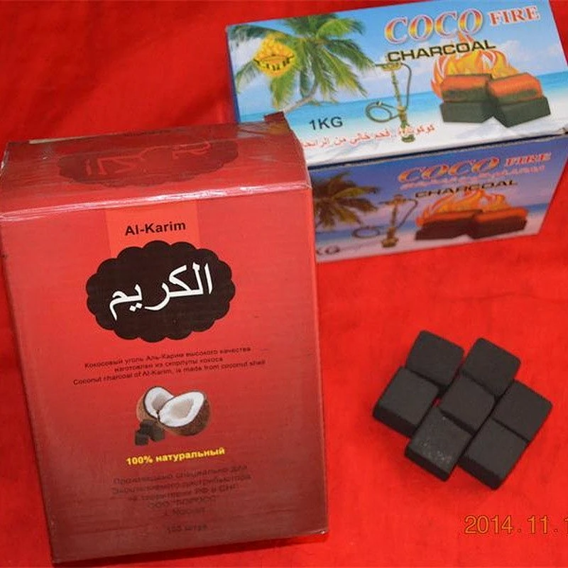 96pcs Cube coconut 2.2cm hookah charcoal in sydney