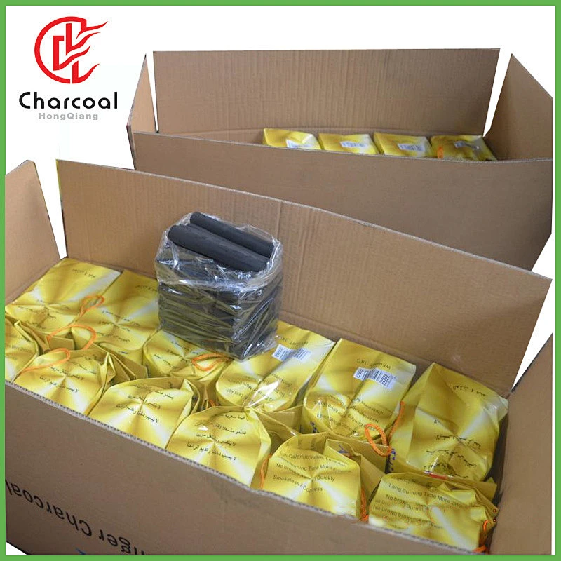 Hong Qiang Hot sale exported Lebanon Soft wood shisha stick finger charcoal