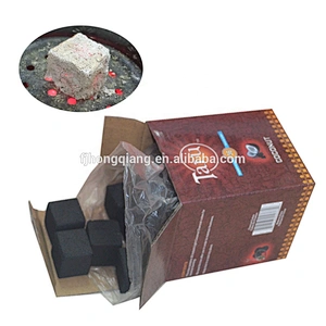 Hongqiang Factory Offer Coconut Shell Cube Charcoal For Hookah
