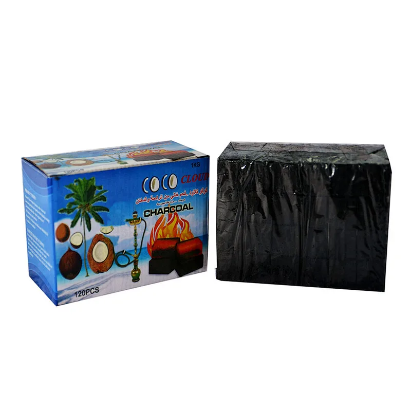 Hong Qiang Cocobrico Low Ash Cube Coconut Hookah Charcoal