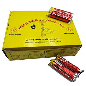 Hongqiang good quality quick light 40mm round shisha charcoal
