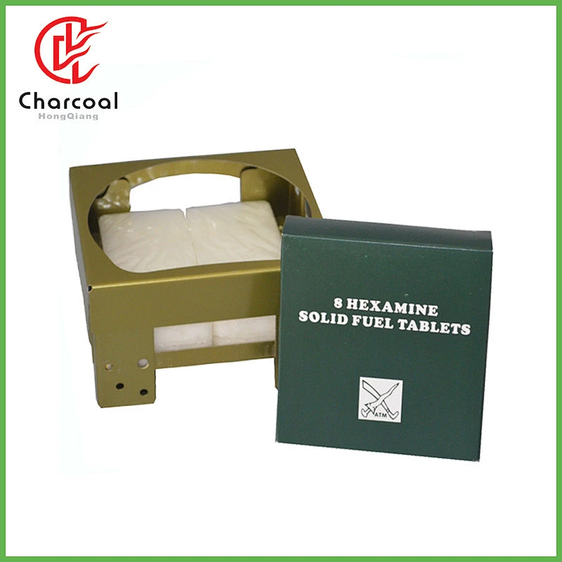 HongQiang New style Solid Fuel Mini Camping Folding Stove