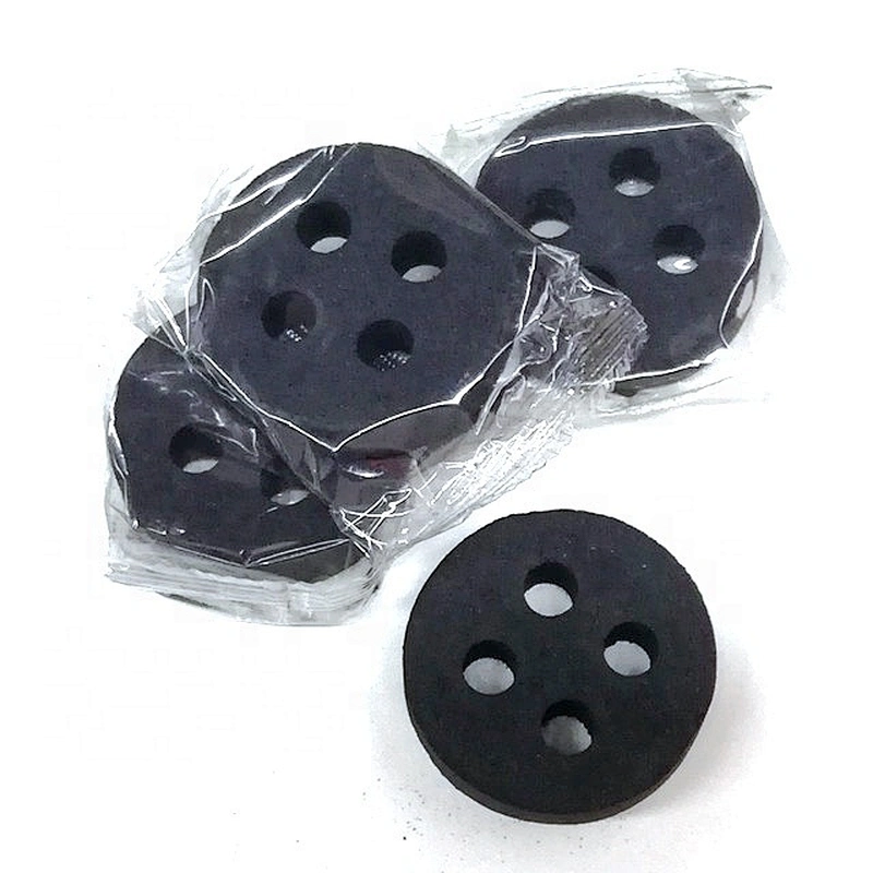 HQRM5020 Hong Qiang Quick Ignite 50mm Shisha Round Charcoal Quick Burning Charcoal Tablets