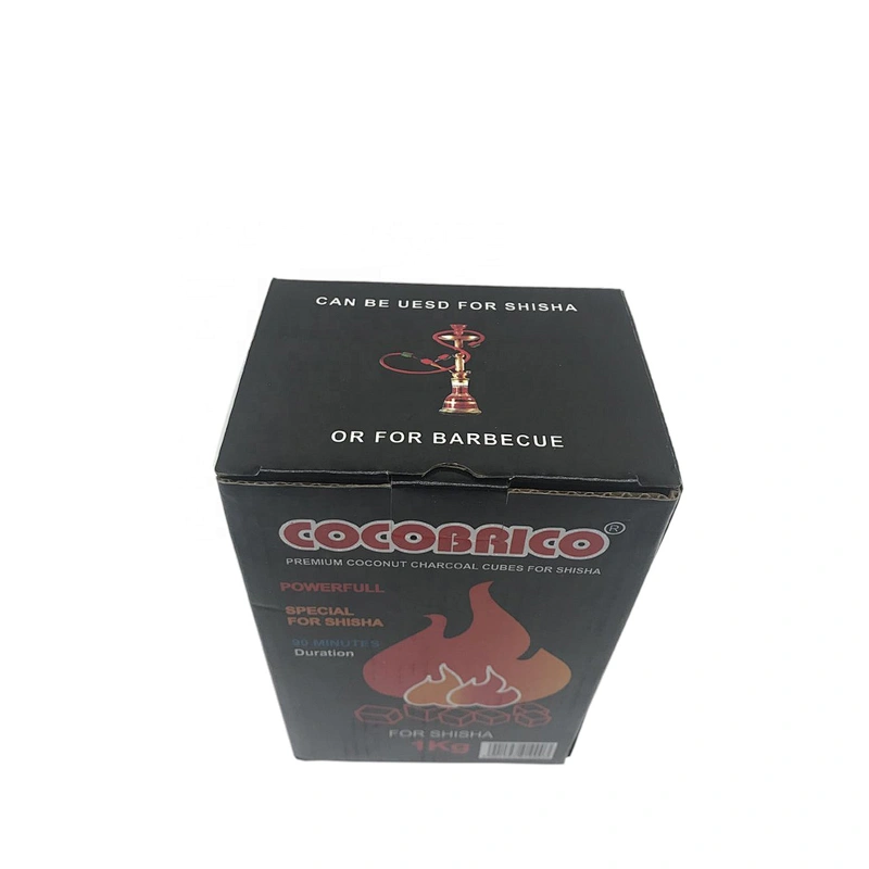 HongQiang smokeless coconut shell hookah charcoal briquette