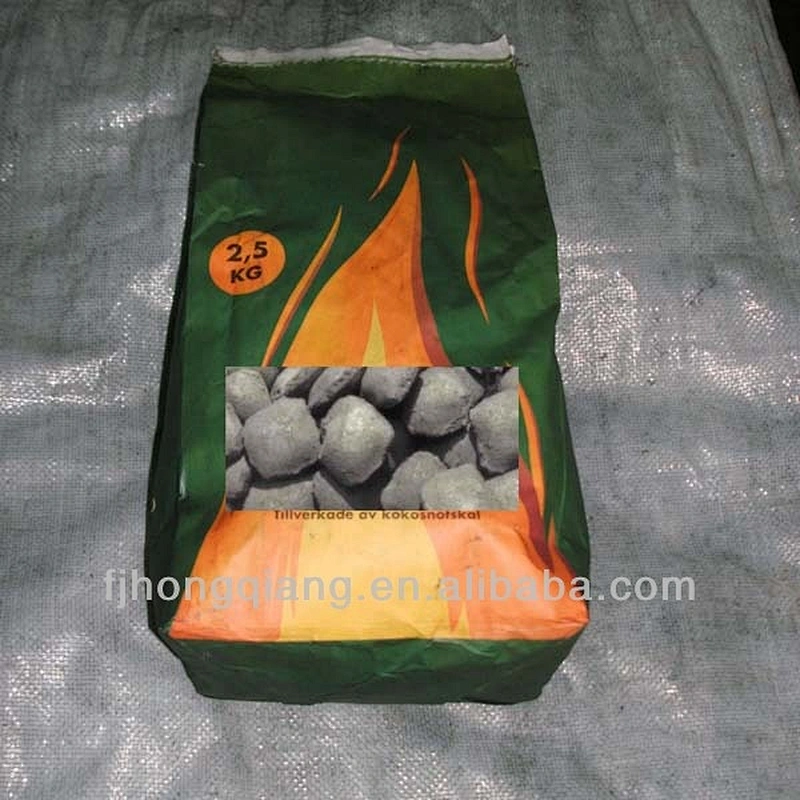 HongQiang Instant Light Bamboo Briquette Pillow Charcoal for Sale