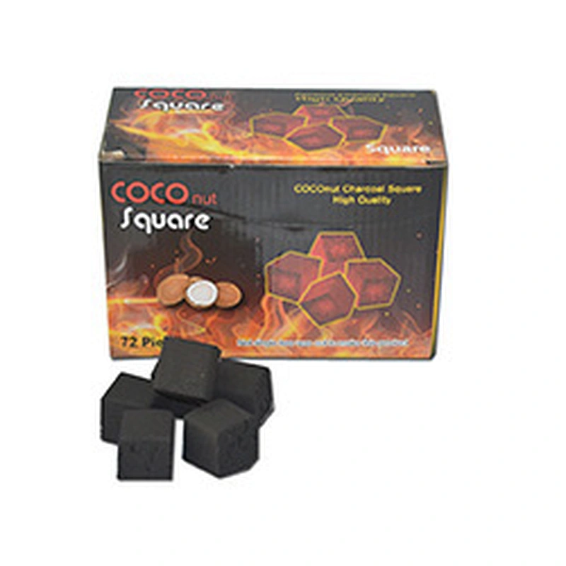 hongqiang Indonesia coconut shell cube charcoal for hookah