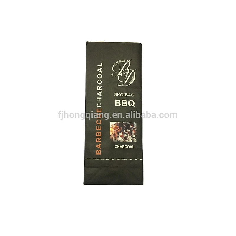 HongQiang Bamboo Pillow Shape Instant Light Charcoal Briquette for Commercial