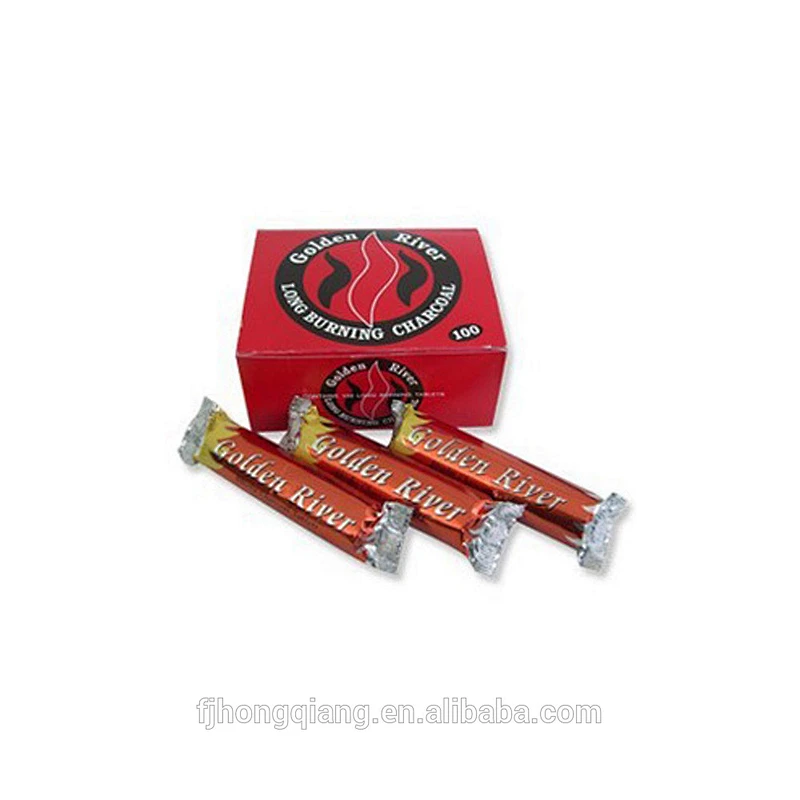 HQRM3301 HongQiang Instant Light Best Selling Pure Fruit Wood Round Charcoal for Shisha/Hookah