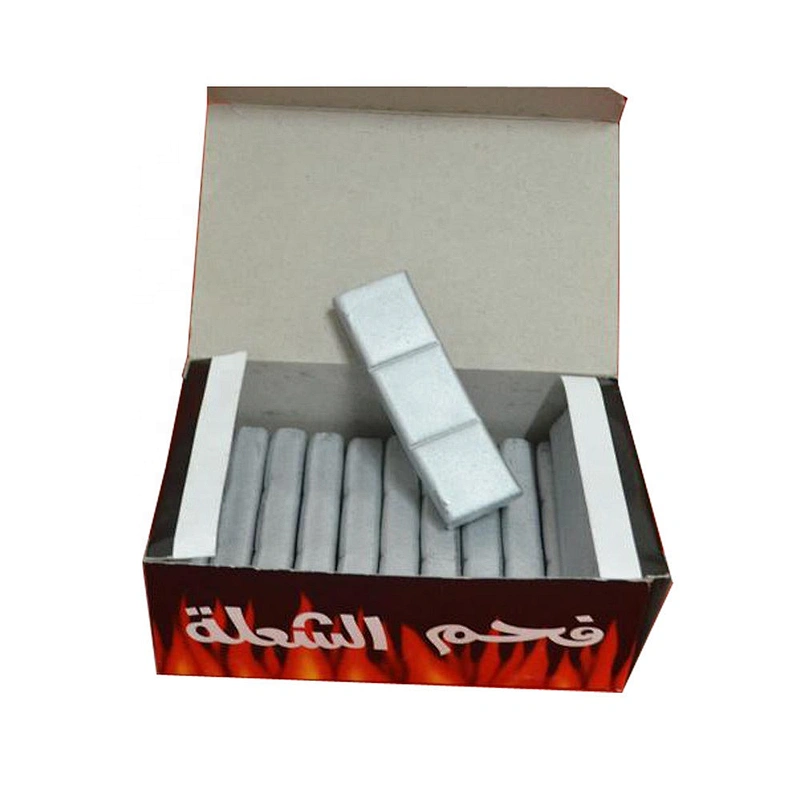 HQHS0030 HongQiang sliver shisha charcoal bamboo charcoal magic coal Troch coal